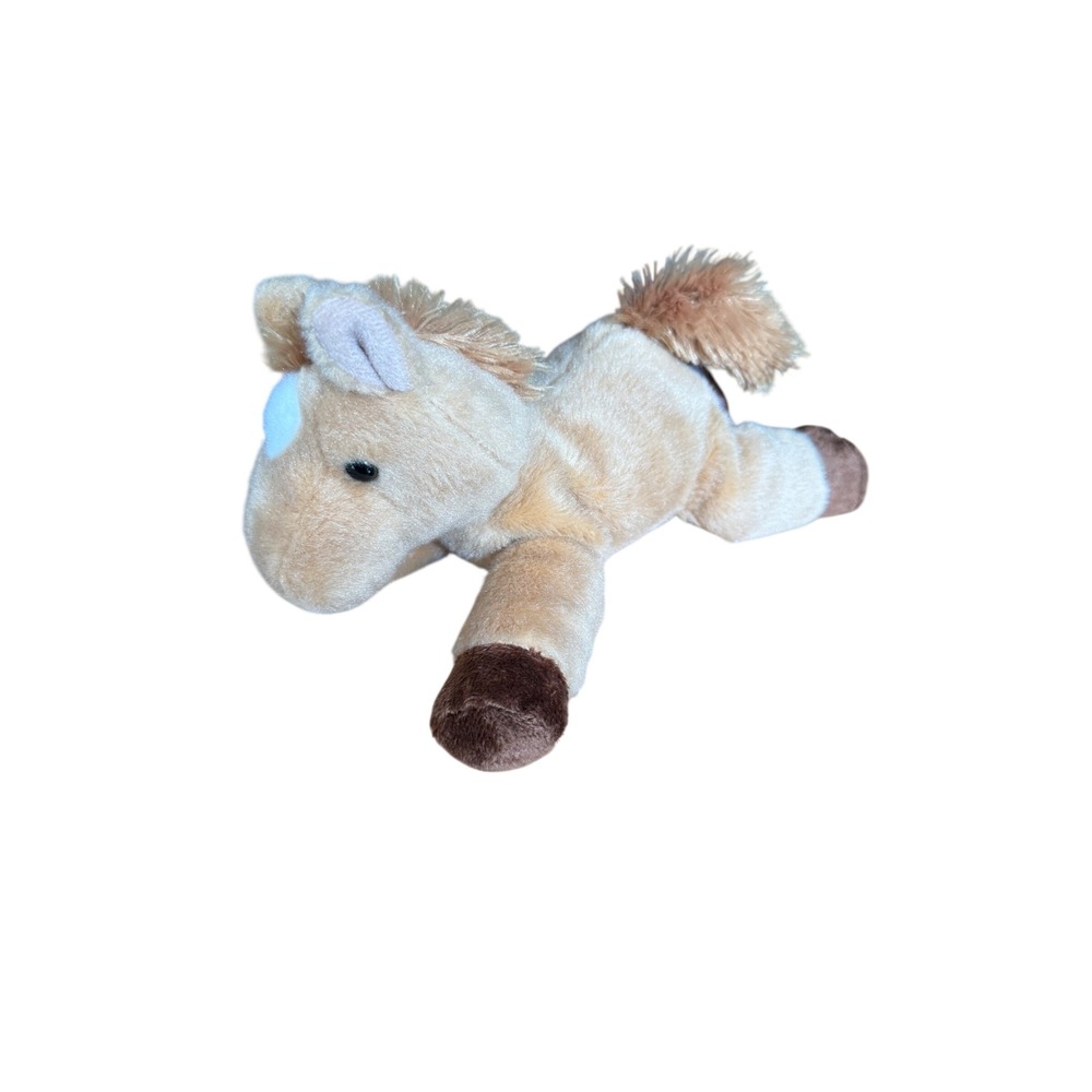 Aurora small brown mini flopsie 8" prancer plush